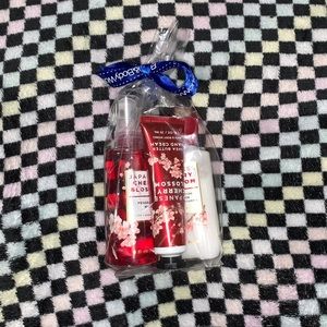 Cherry blossom bath and body works combo